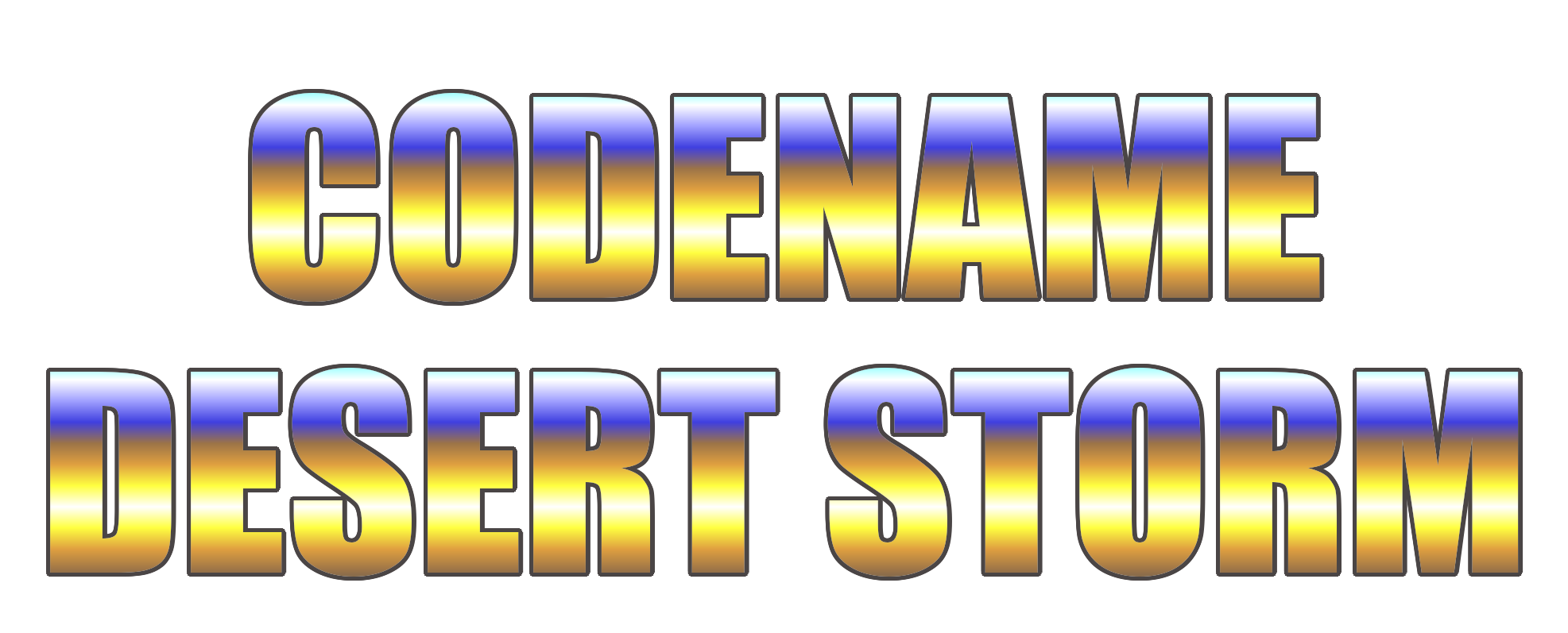 Codename Desert Storm