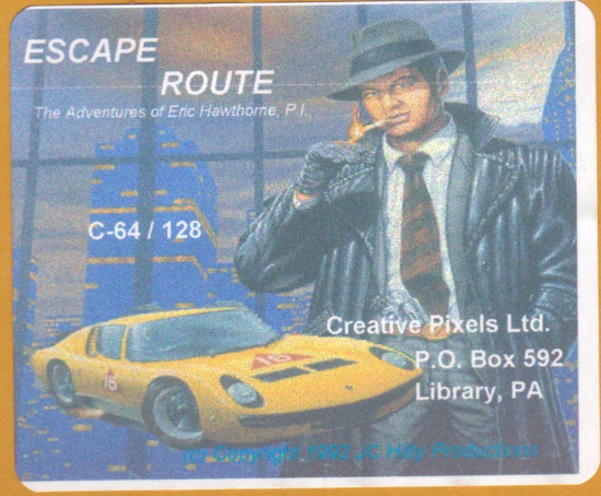 Escape Route: The Adventures of Eric Hawthorne