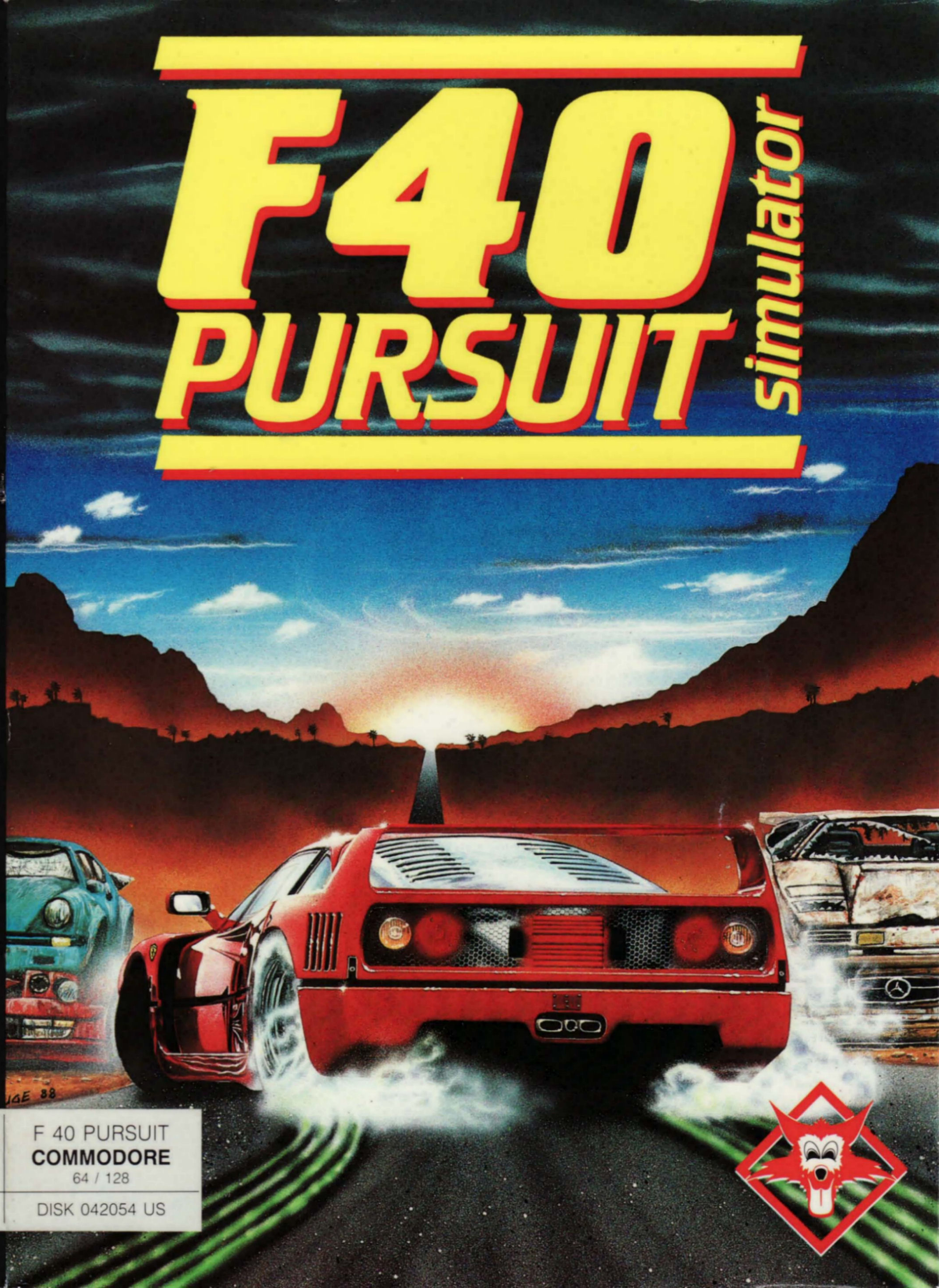 F40 Pursuit Simulator