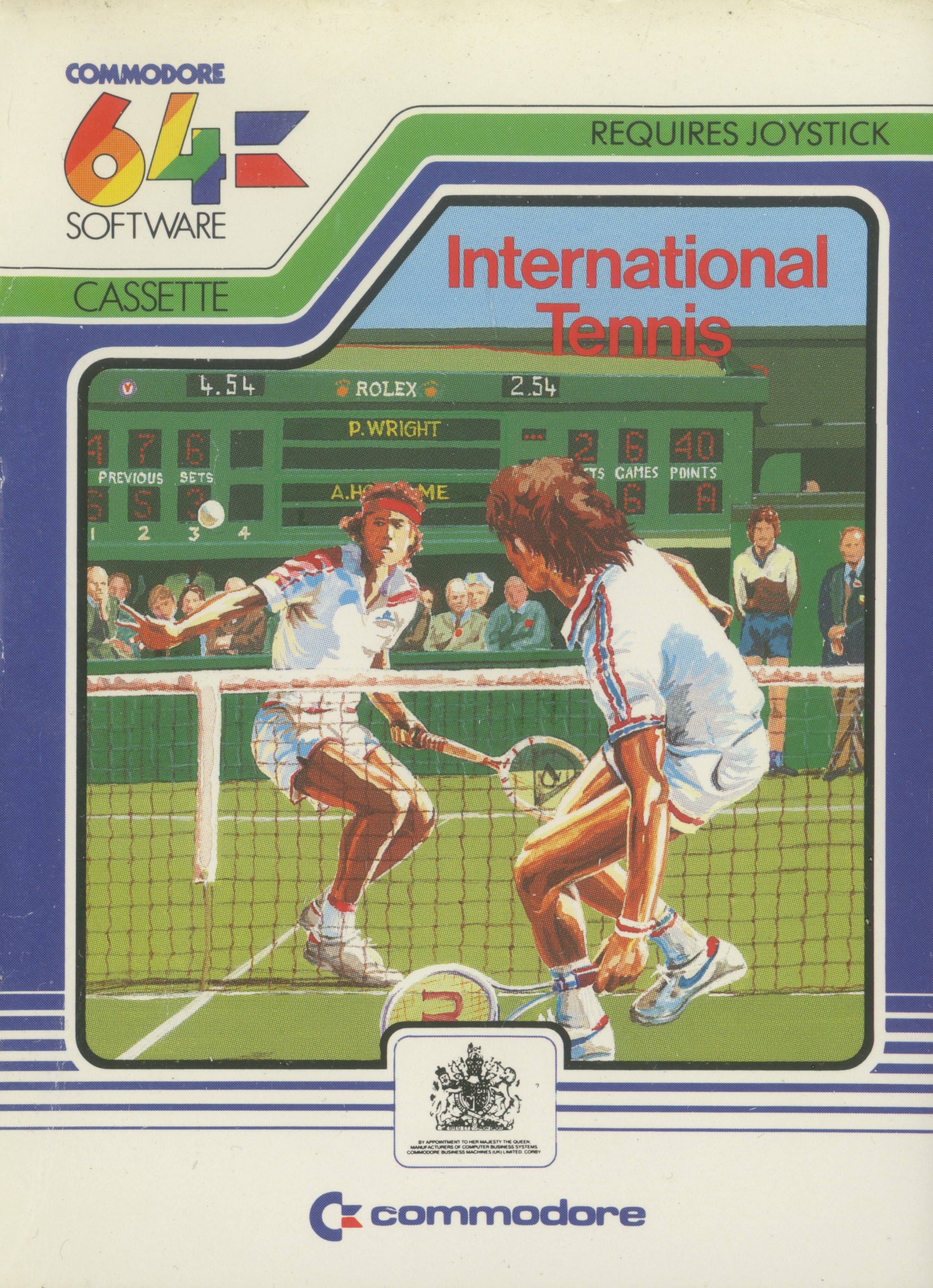 International Tennis (Commodore Business Machines UK)