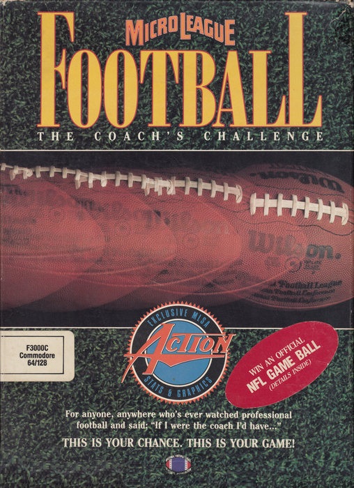MicroLeague Football: The Coach's Challenge
