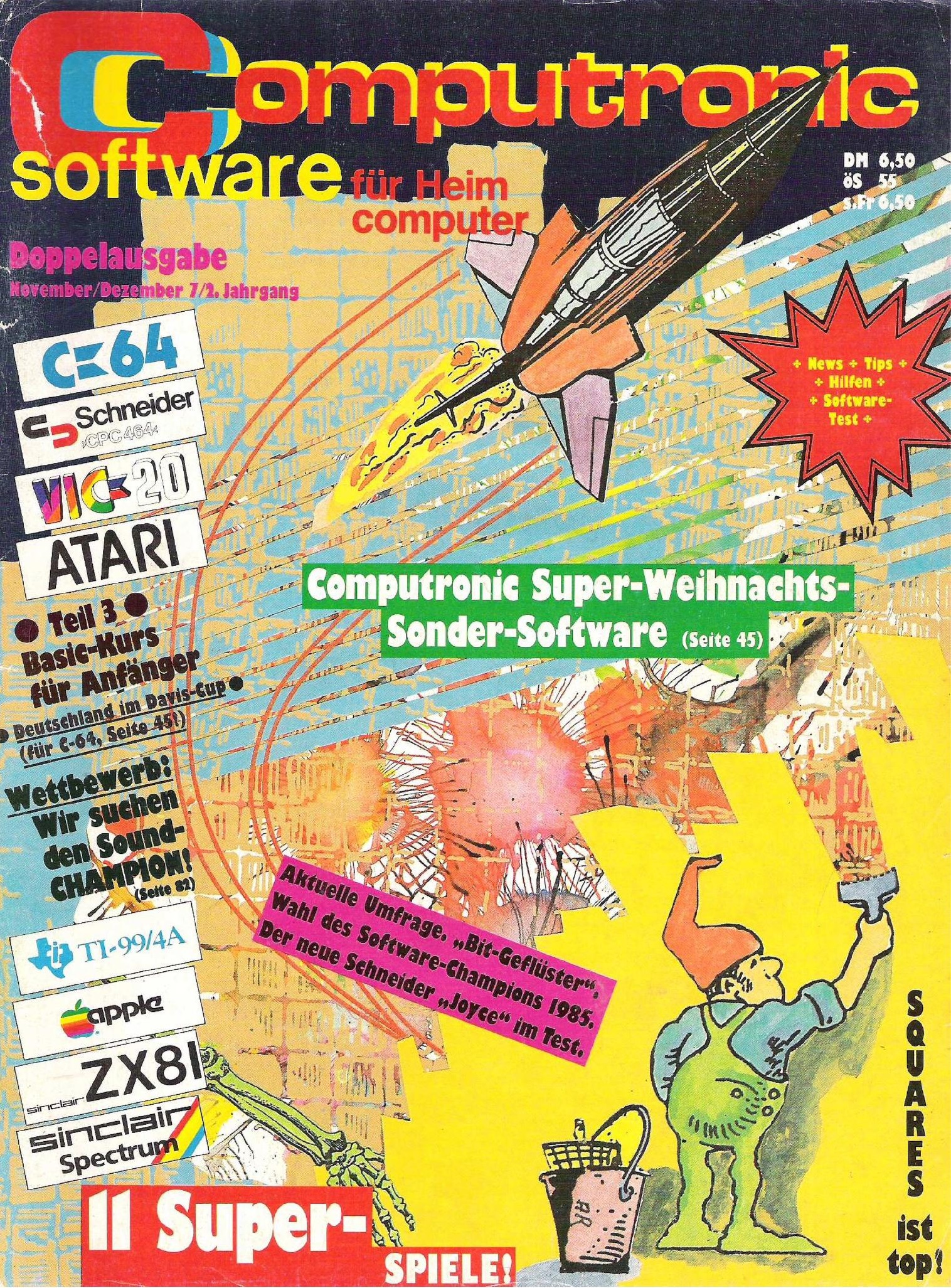 Moonsweeper (Elwood Computers/Tronic Verlag)