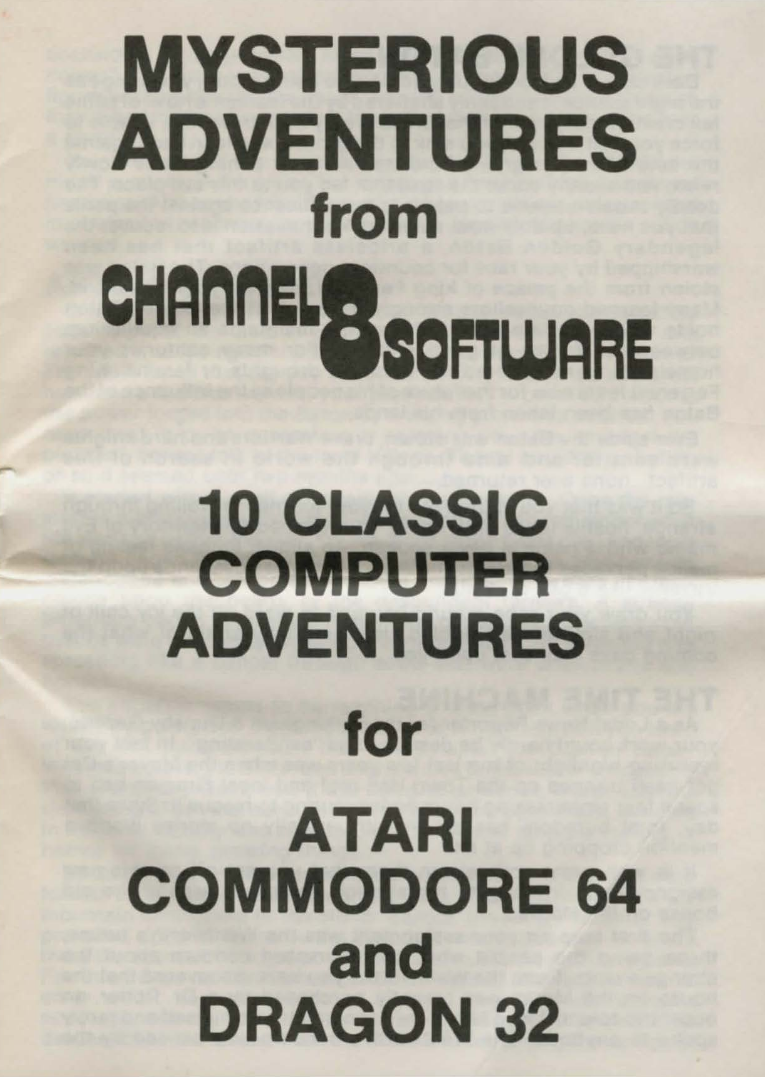 Mysterious Adventures I