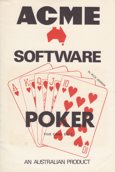 Poker: Five Card Stud