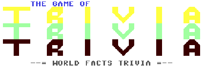 The Game of Trivia: World Facts Trivia