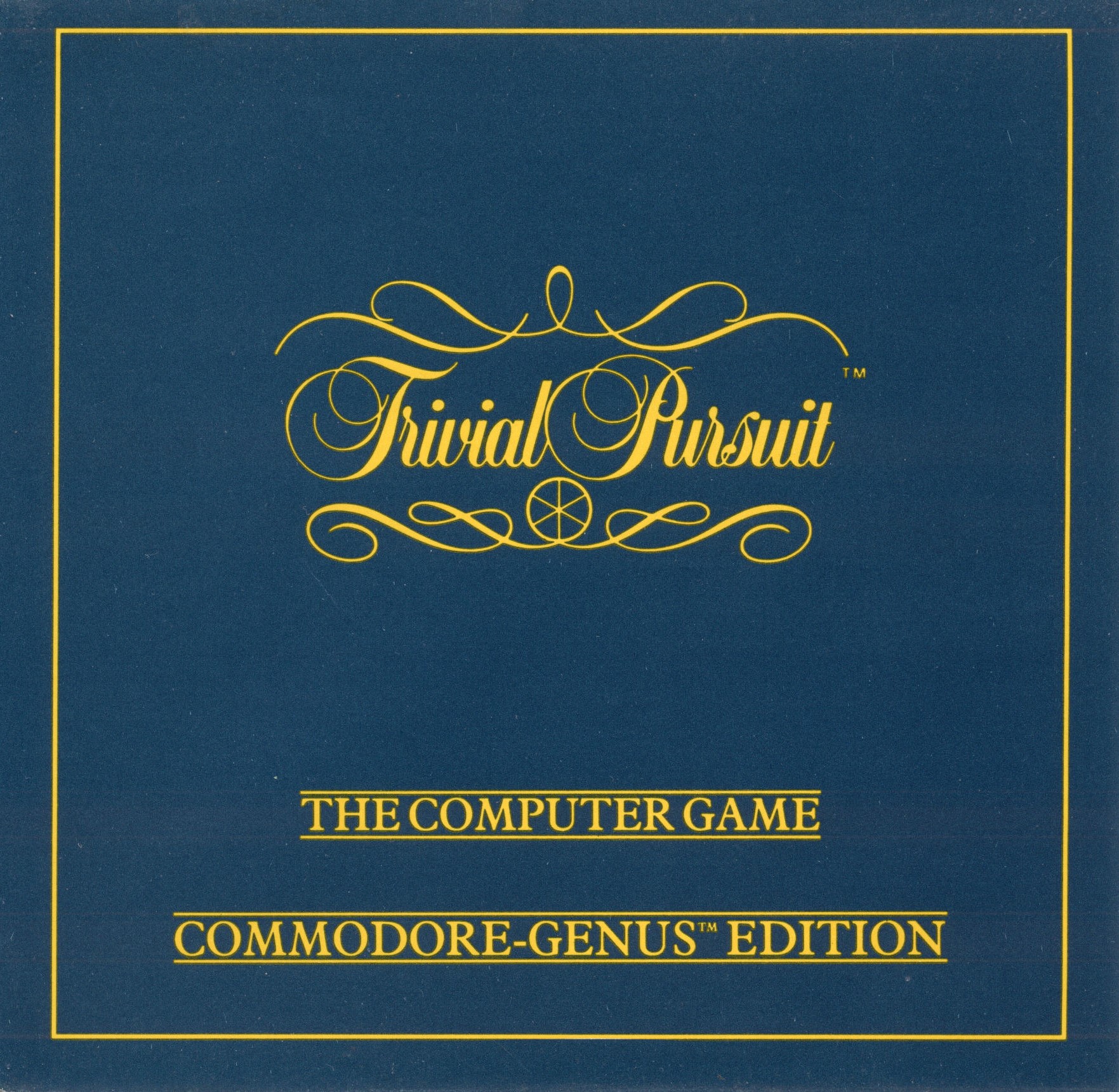 Trivial Pursuit: The Computer Game: Commodore Genus Edition