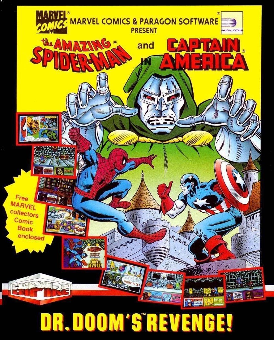 The Amazing Spider-Man and Captain America in Dr. Doom's Revenge!