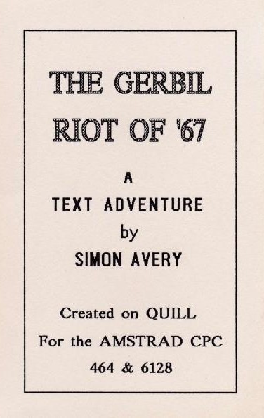 The Gerbil Riot of '67
