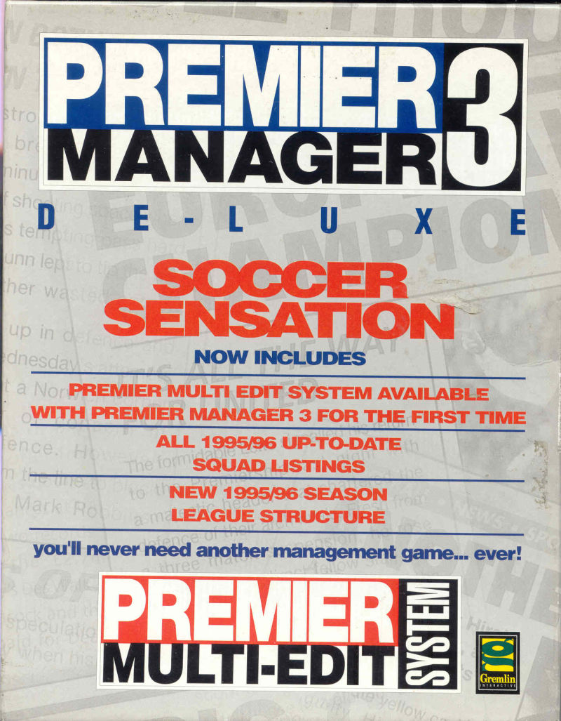 Premier Manager 3 Deluxe