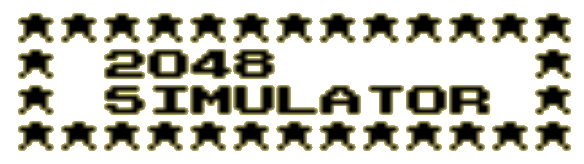 2048 Simulator