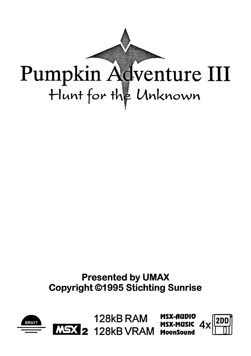 Pumpkin Adventure III: Hunt for the Unknown