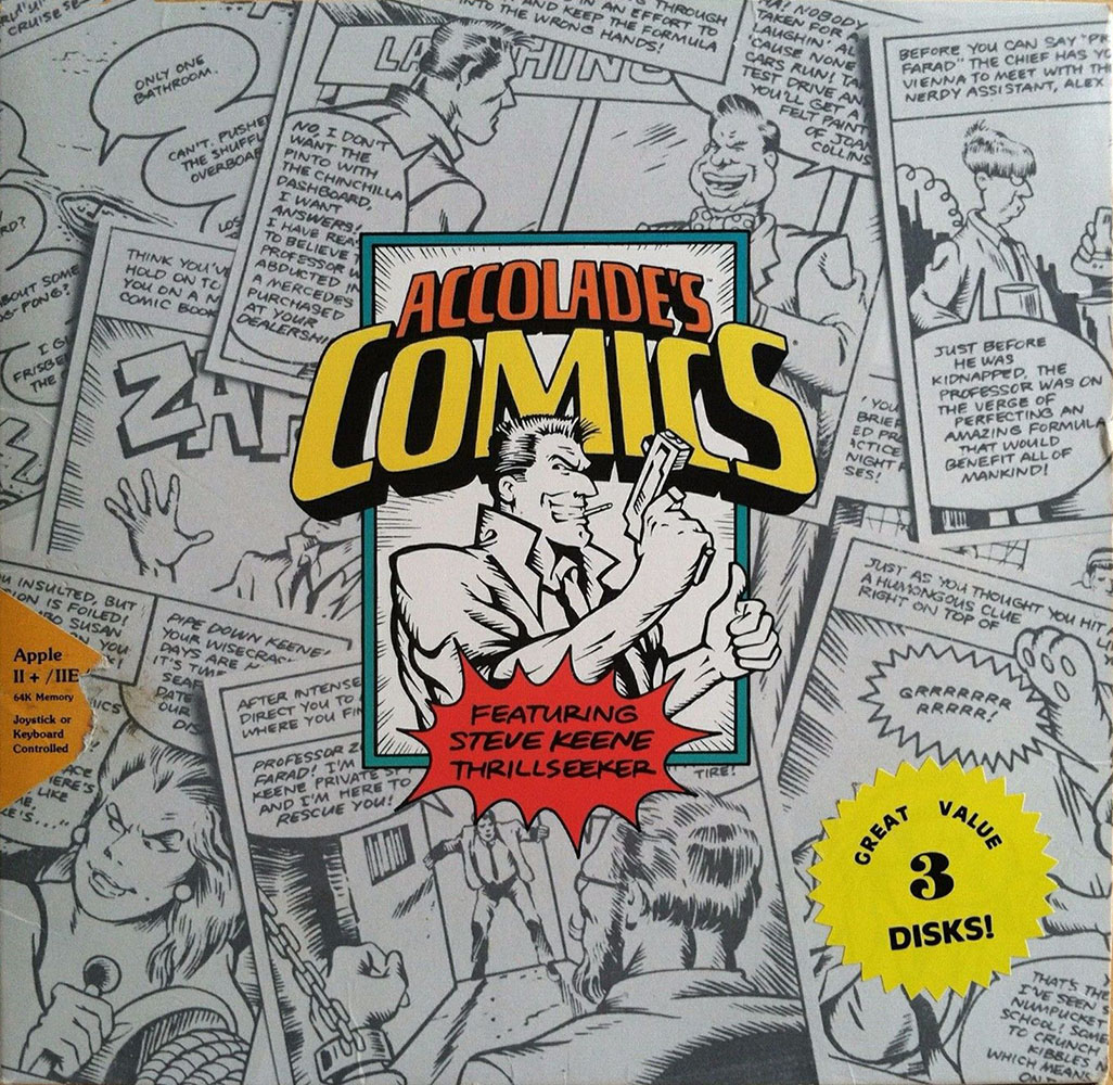 Accolade's Comics featuring Steve Keene Thrillseeker