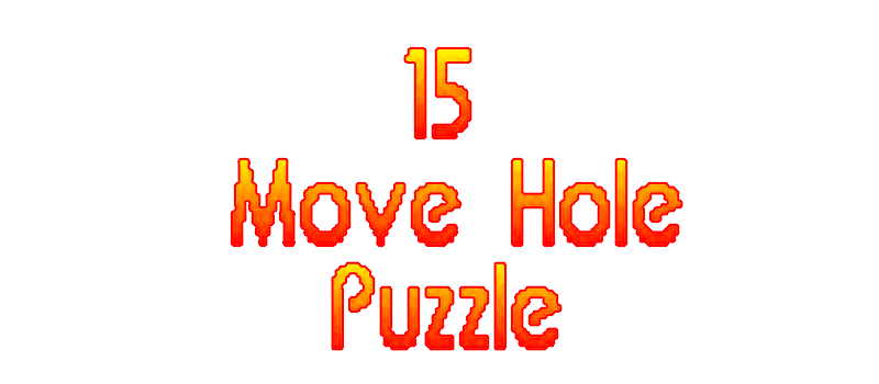 15 Move Hole Puzzle