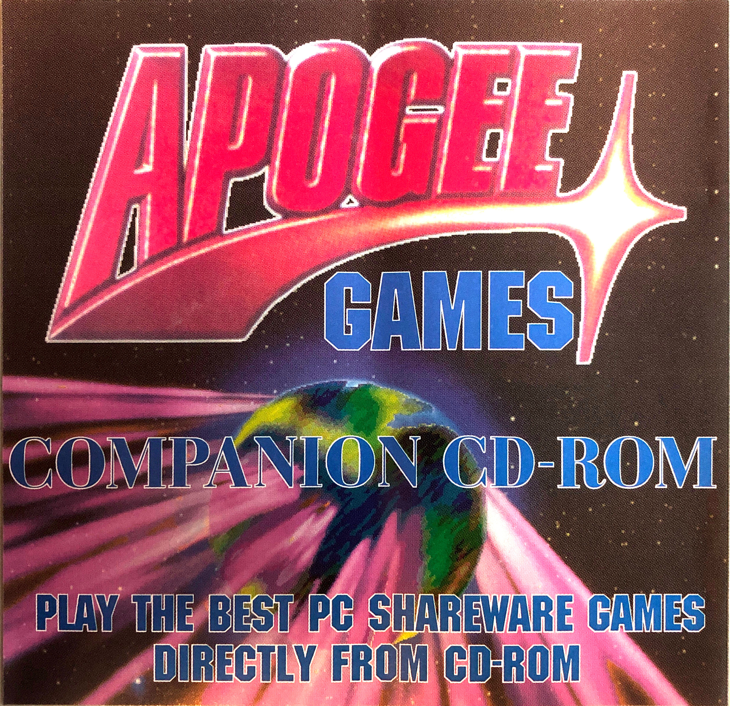 Apogee Games Companion CD-ROM