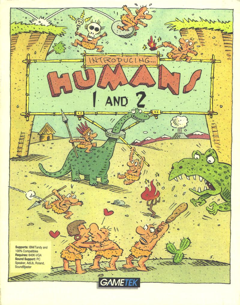 Humans 1 and 2