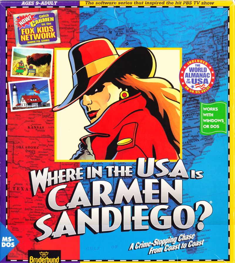 Where in the USA Is Carmen Sandiego? Deluxe