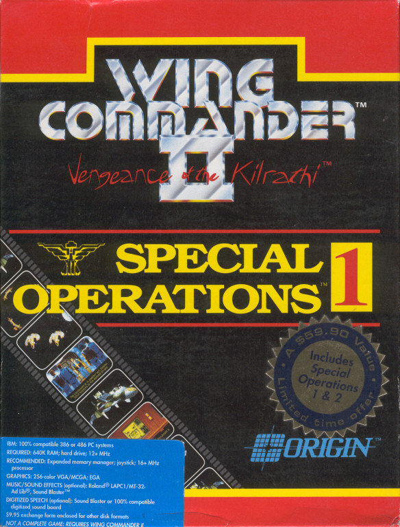 Wing Commander II: Vengeance of the Kilrathi: Special Operations 1