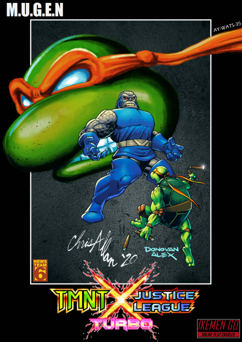 TMNT x Justice League Turbo