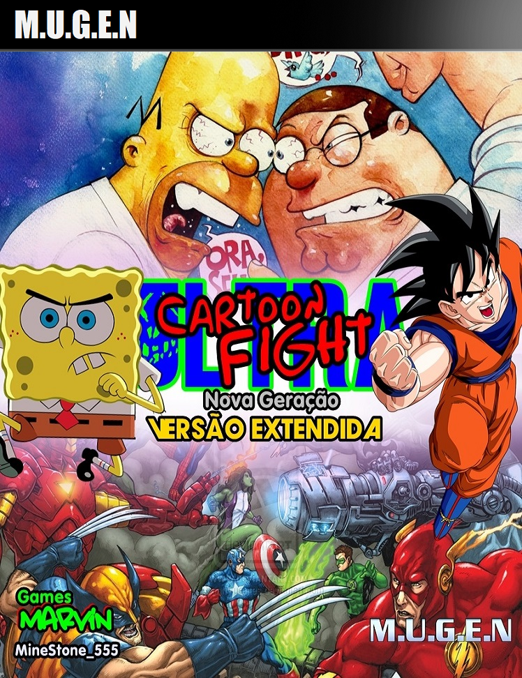Ultra Cartoon Fight: Nova Geração: Versão Extendida