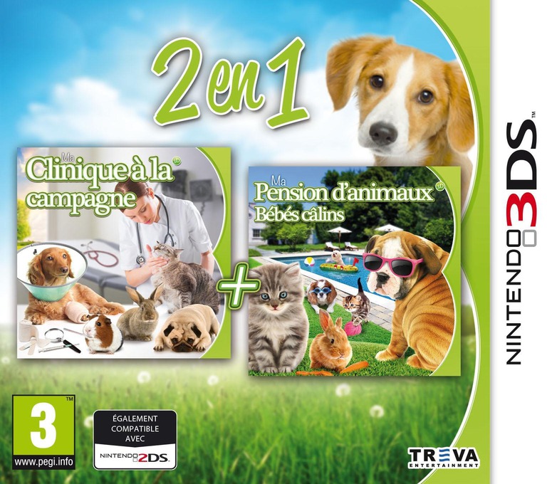 2in1: My Vet Practice 3D: In the Country + My Baby Pet Hotel 3D