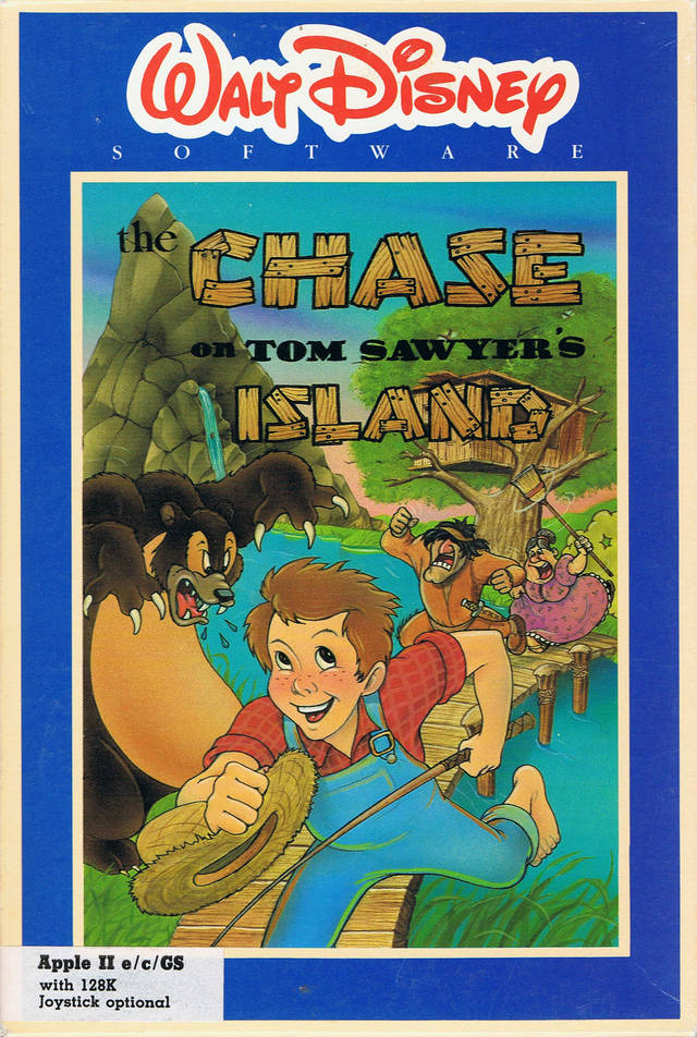 The Chase on Tom Sawyer's Island