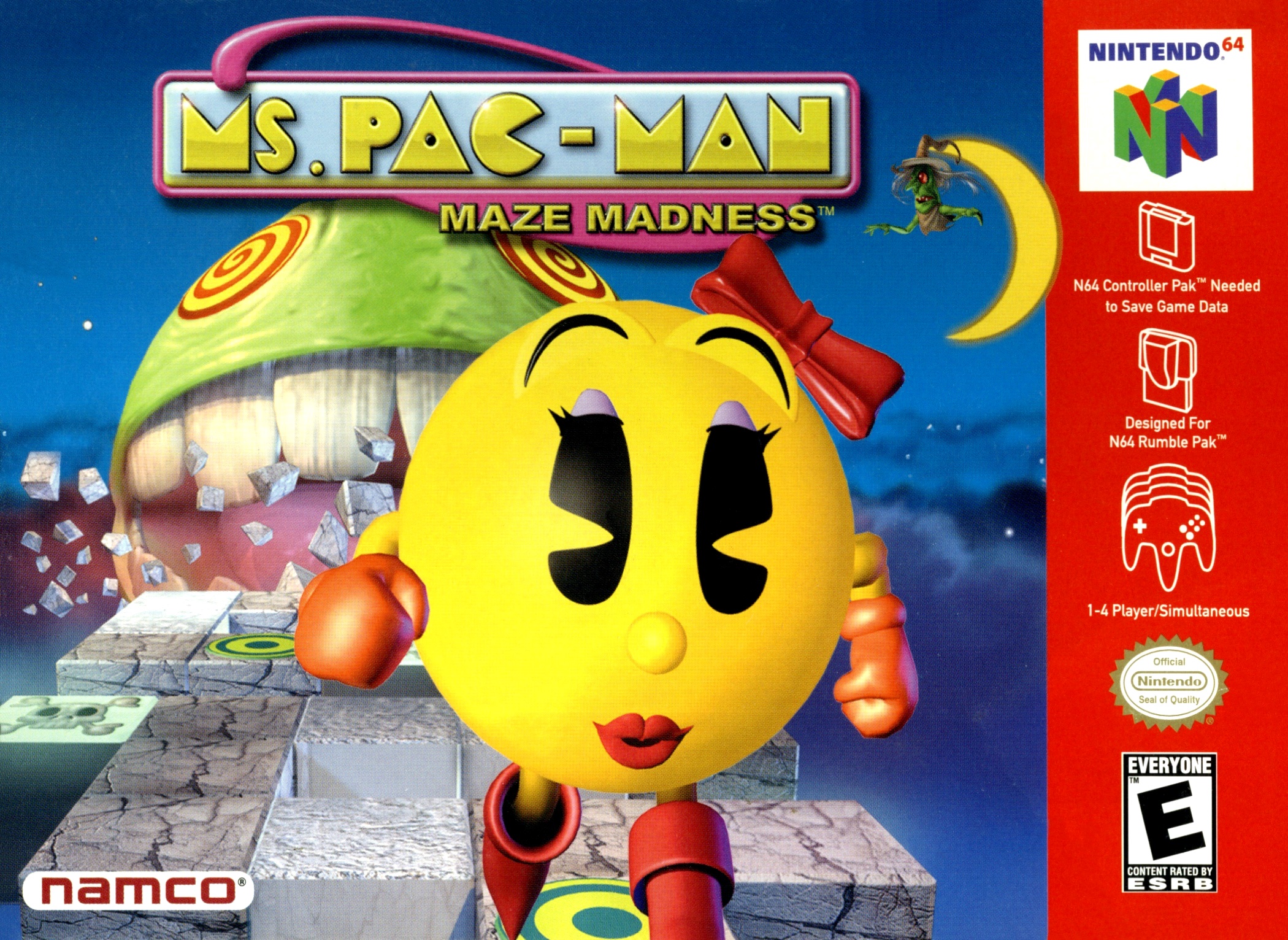 Ms. Pac-Man Maze Madness