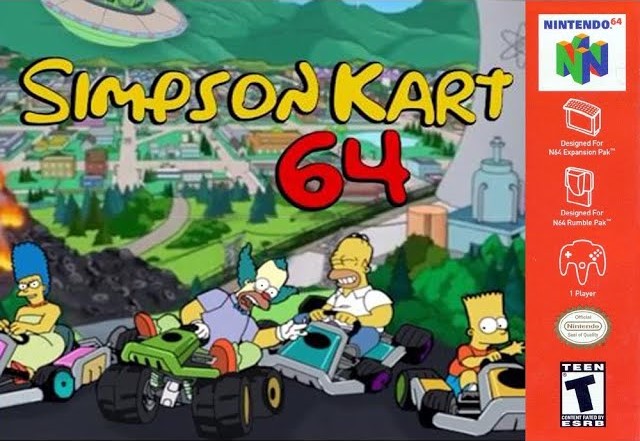 Simpson Kart 64