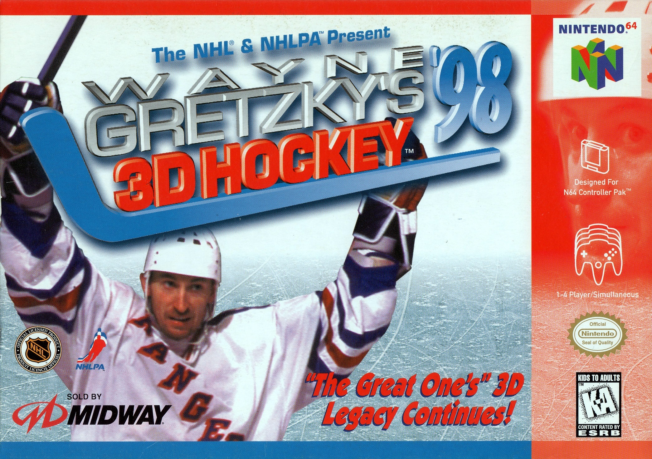 Wayne Gretzky's 3D Hockey '98