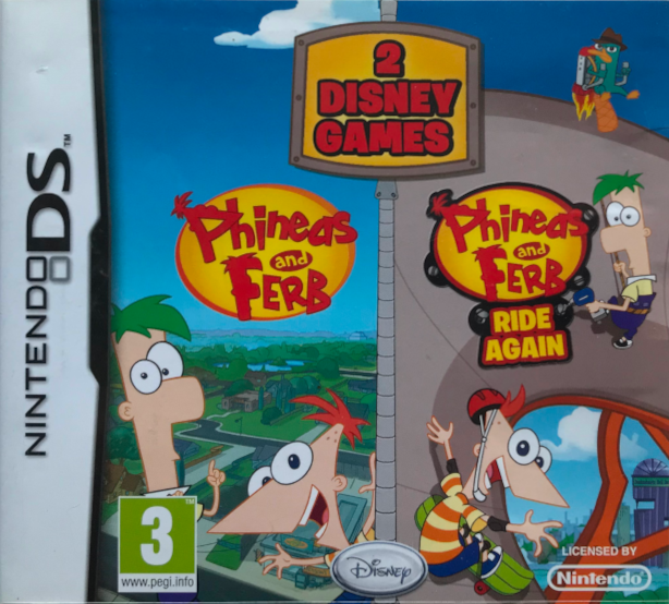 2 Disney Games: Phineas and Ferb / Phineas and Ferb Ride Again