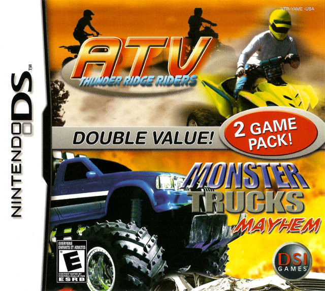 2 Game Pack!: Monster Trucks Mayhem / ATV: Thunder Ridge Riders