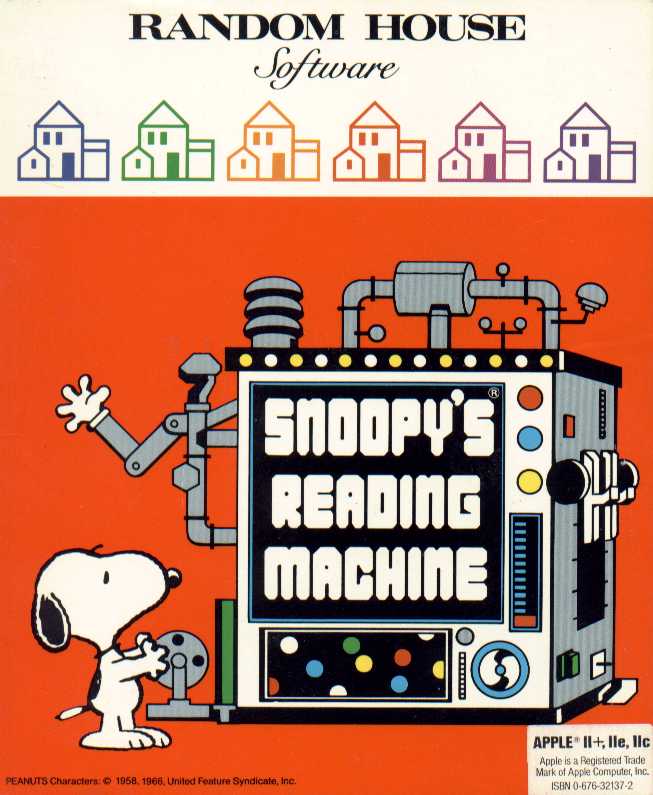 Snoopy's Reading Machine