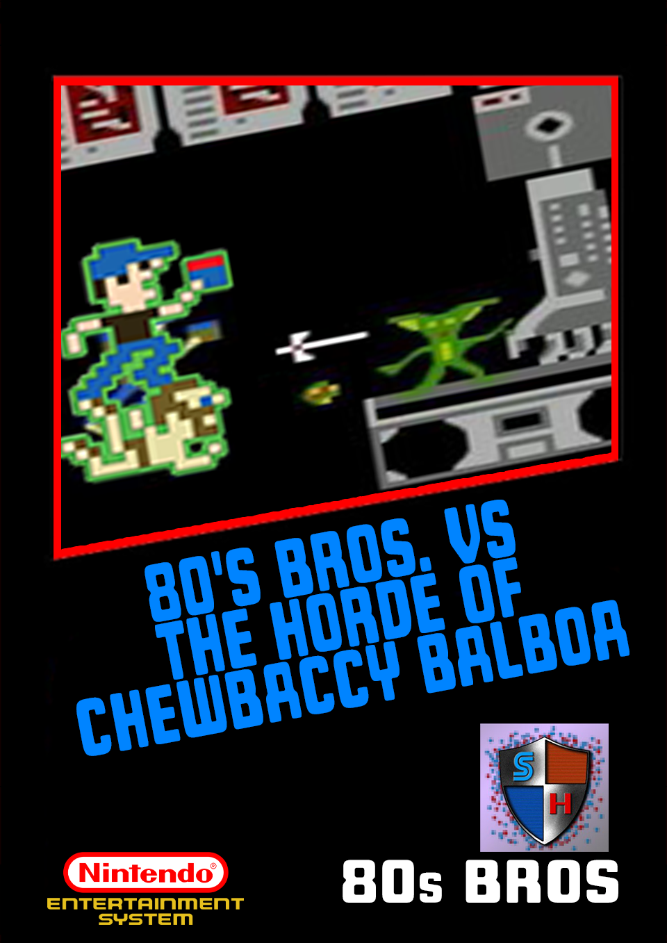 80's Bros. vs the Horde of Chewbaccy Balboa