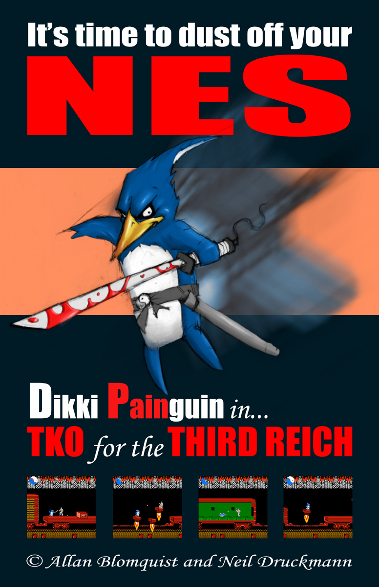 Dikki Painguin in... TKO for the Third Reich