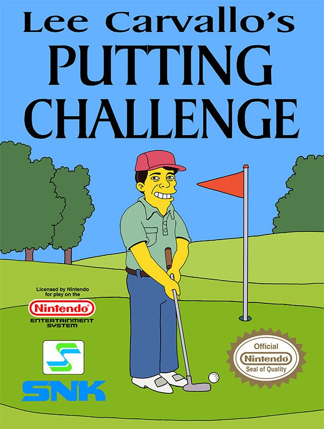 Lee Carvallo's Putting Challenge