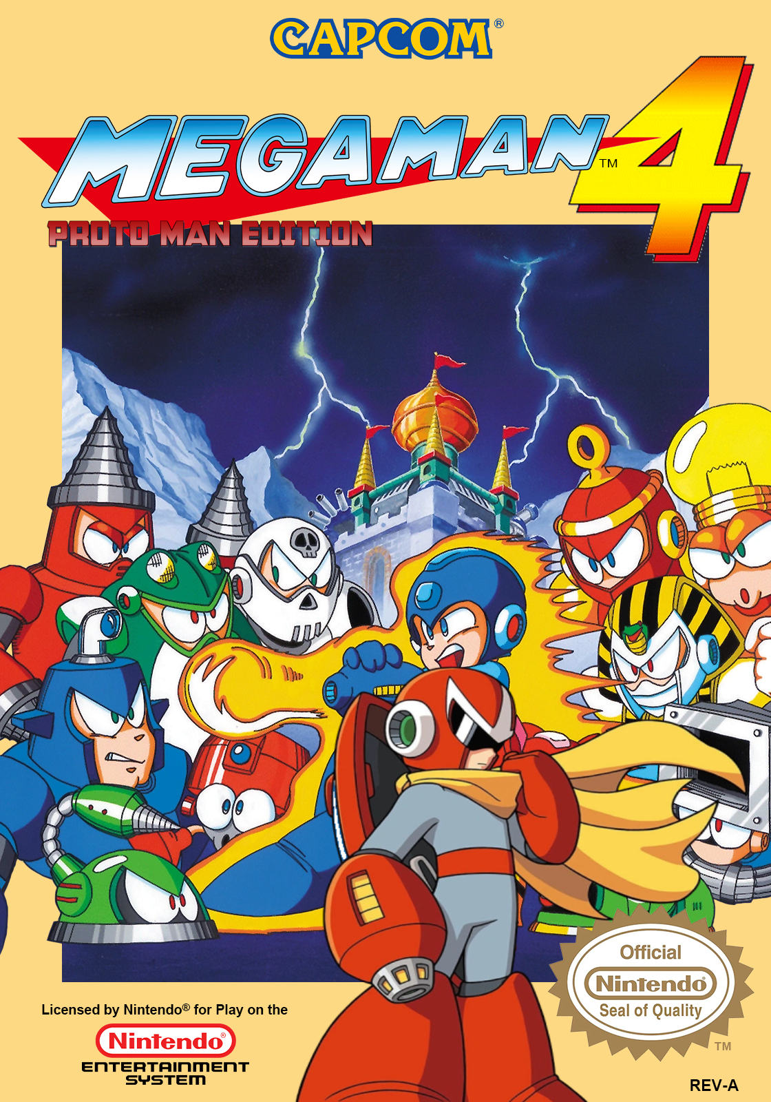 Mega Man 4: Proto Man Edition