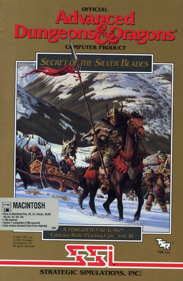 Advanced Dungeons & Dragons: Secret of the Silver Blades