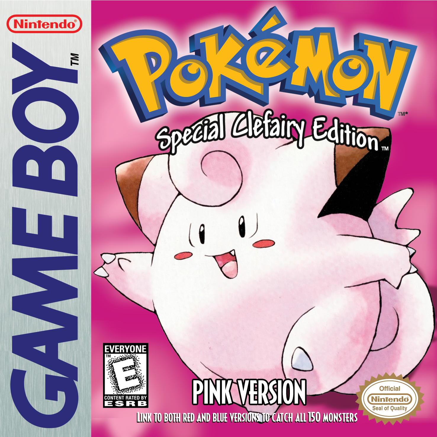 Pokémon Pink Version: Special Clefairy Edition