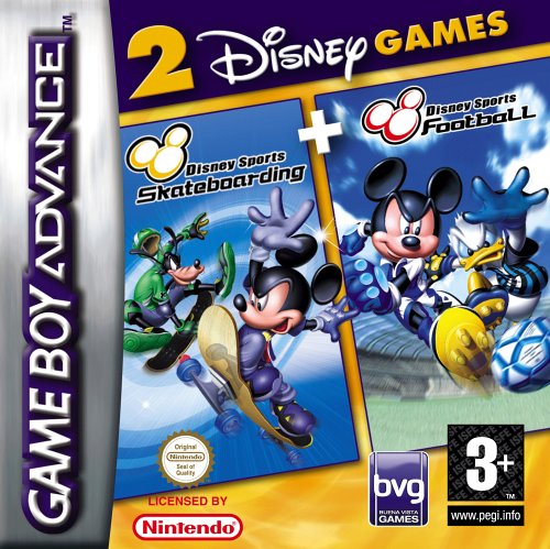 2 Disney Games: Disney Sports: Football + Disney Sports: Skateboarding