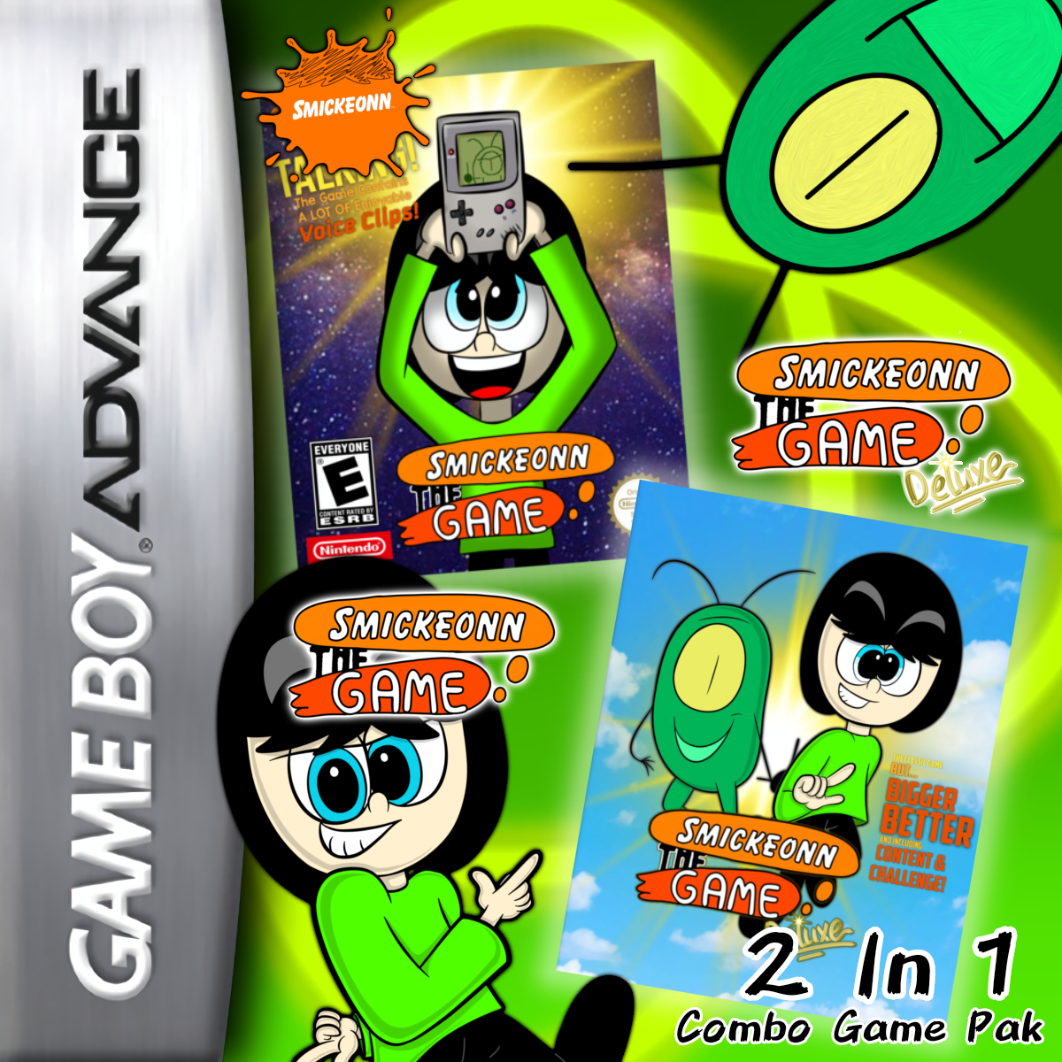 2 In 1 Combo Game Pack: Smickeonn: The Game / Smickeonn: The Game Deluxe