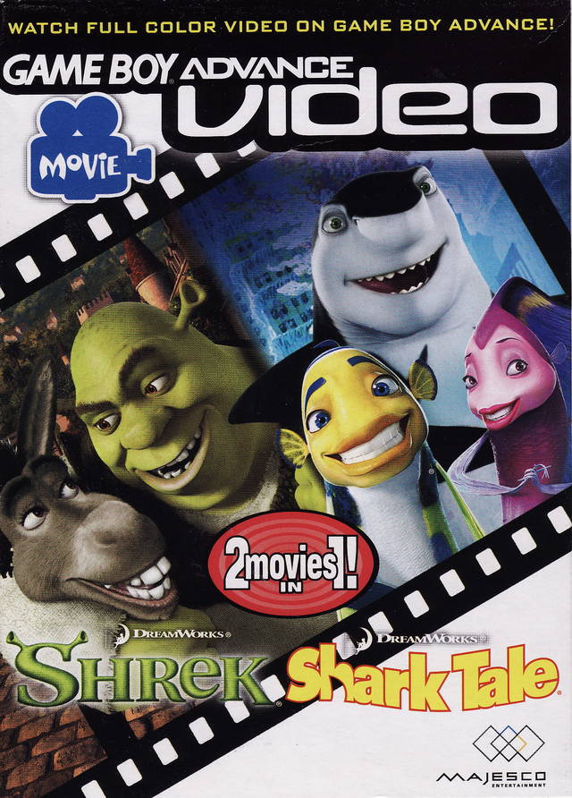 Game Boy Advance Video: Shrek + Shark Tale