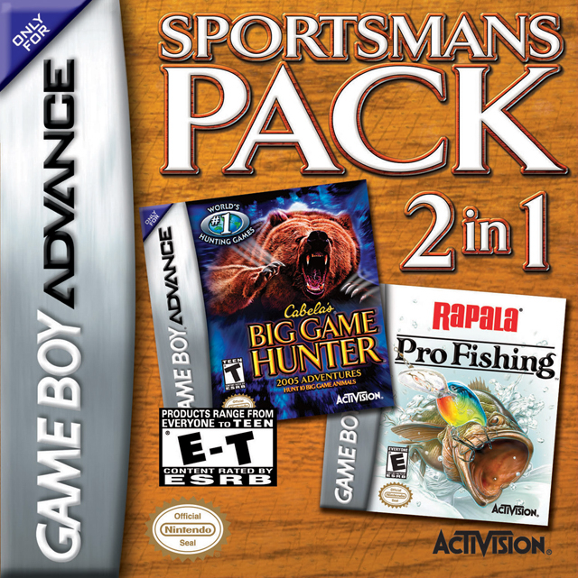 Sportsmans Pack 2 in 1: Cabela's Big Game Hunter and Rapala Pro Fishing