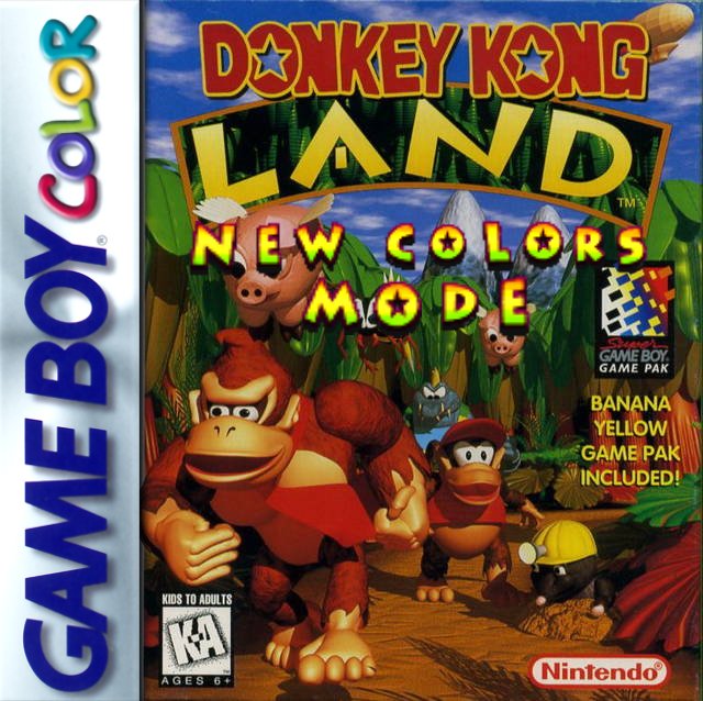 Donkey Kong Land: New Colors Mode