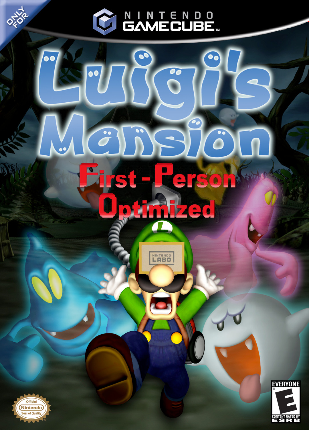 Luigi's Mansion: First-Person Optimized