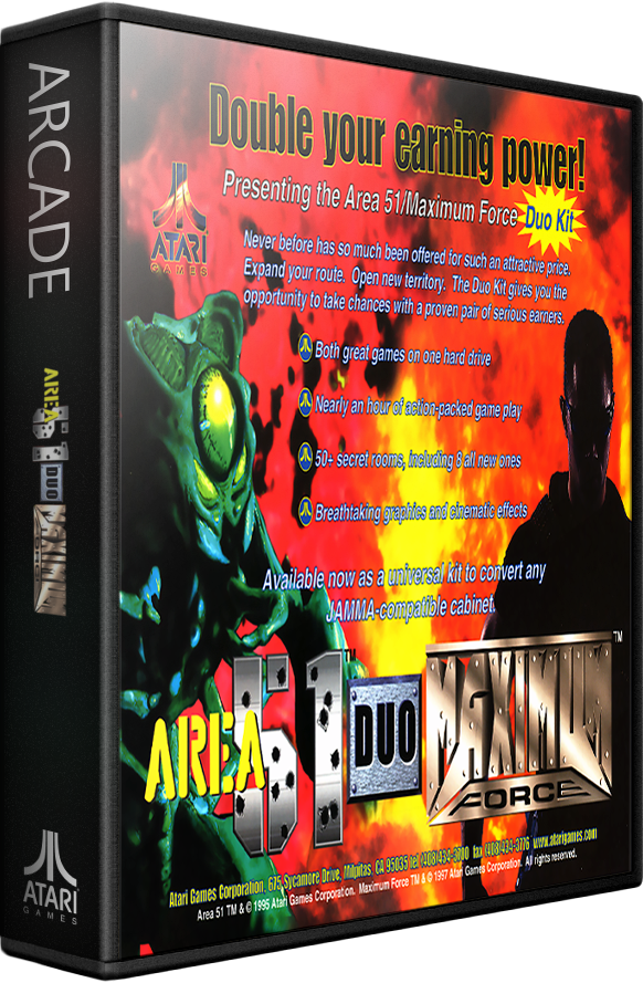Area 51 / Maximum Force Duo