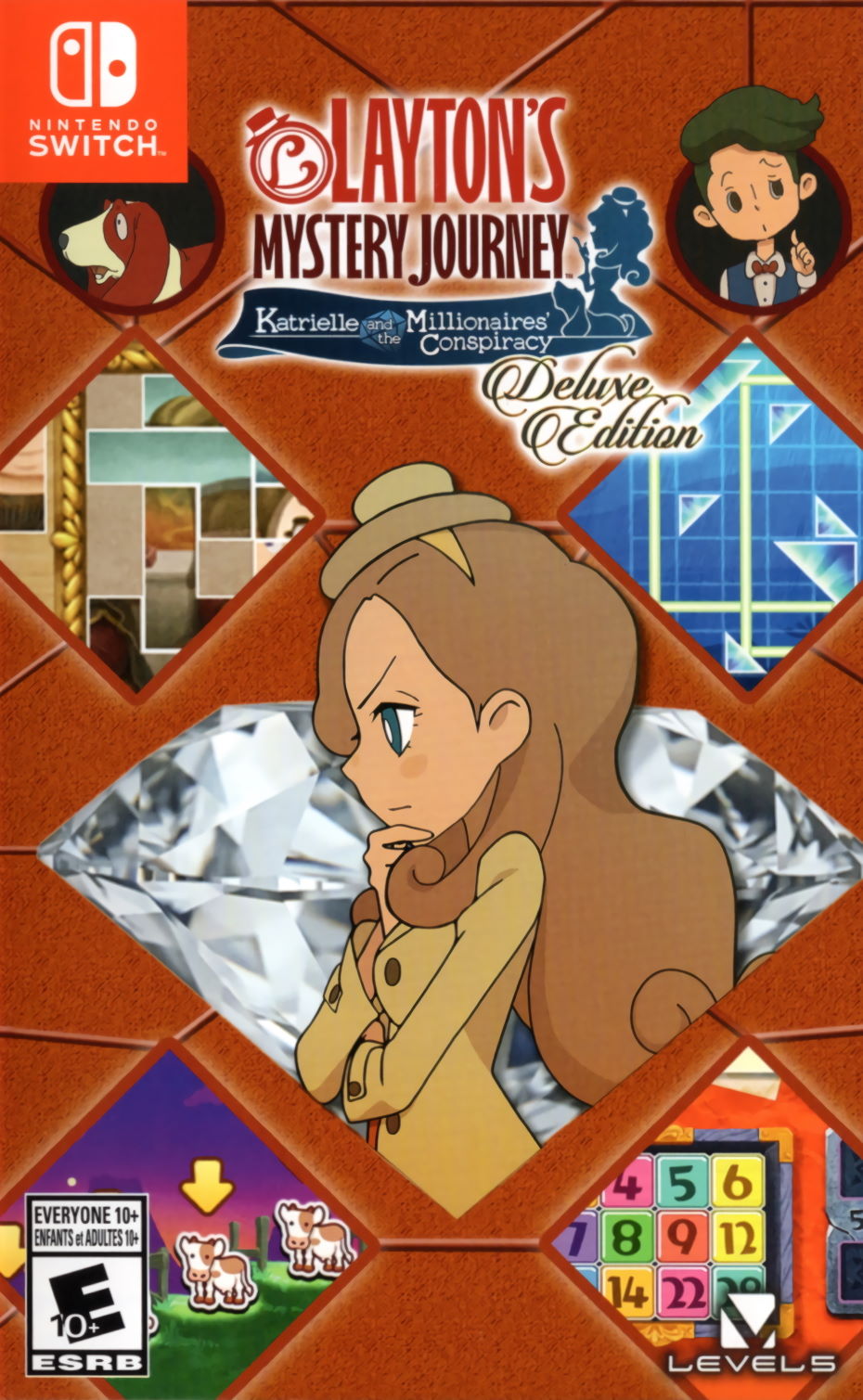 Layton's Mystery Journey: Katrielle and the Millionaires' Conspiracy Deluxe Edition