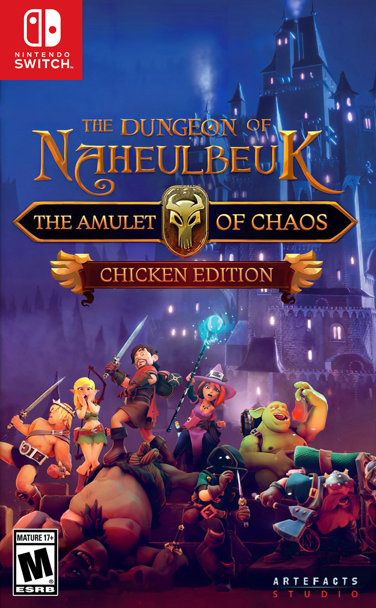 The Dungeon of Naheulbeuk: The Amulet of Chaos: Chicken Edition