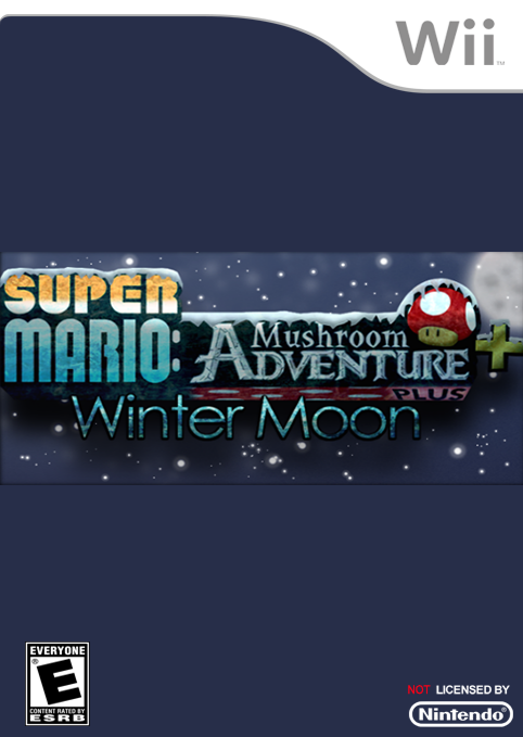 New Super Mario Bros Wii Mushroom Adventure PLUS Winter Moon