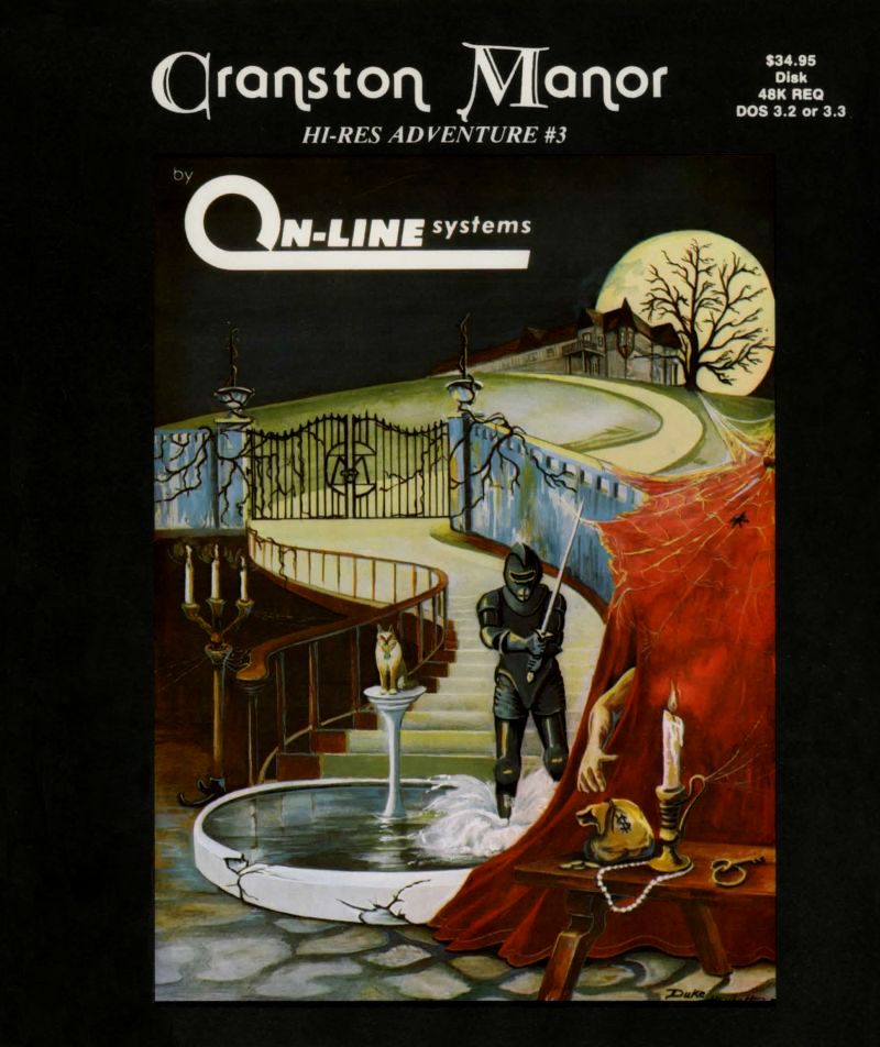 Hi-Res Adventure #3: Cranston Manor
