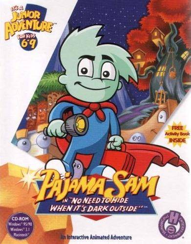 Pajama Sam in "No Need To Hide When It's Dark Outside"