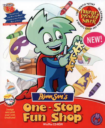 Pajama Sam's One Stop Fun Shop